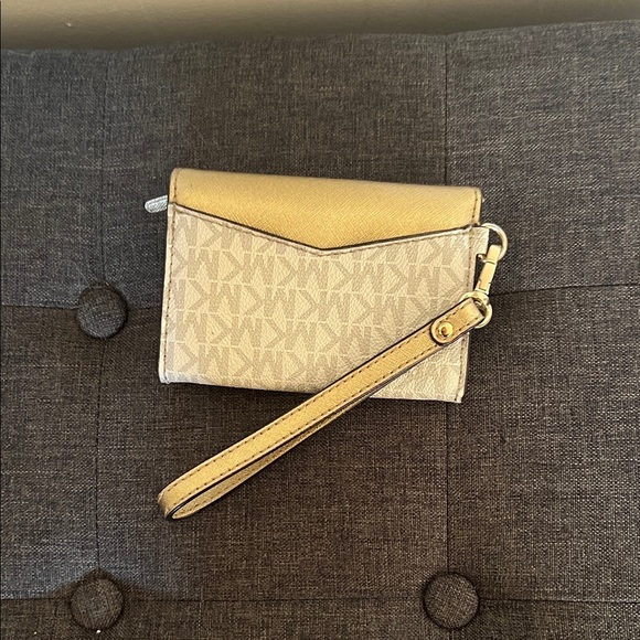 Michael Kors Gold and Silver Wristlet - Picture 2 of 4